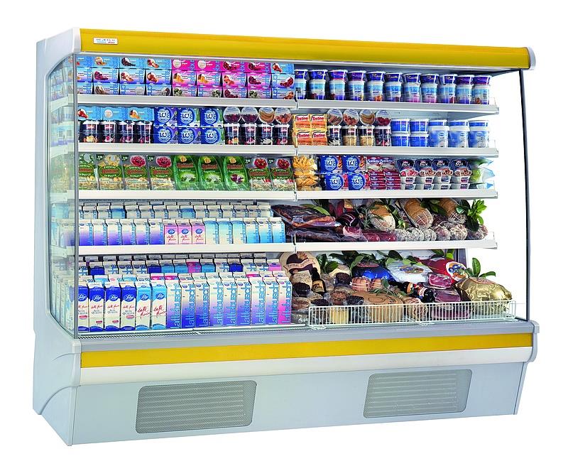 Bild 1: Nordcap Wandkühlregal TWIST 2500