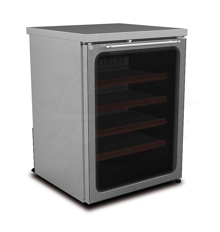 Bild 1: Nordcap Weintemperierschrank BACCHUS ACCIAIO 14