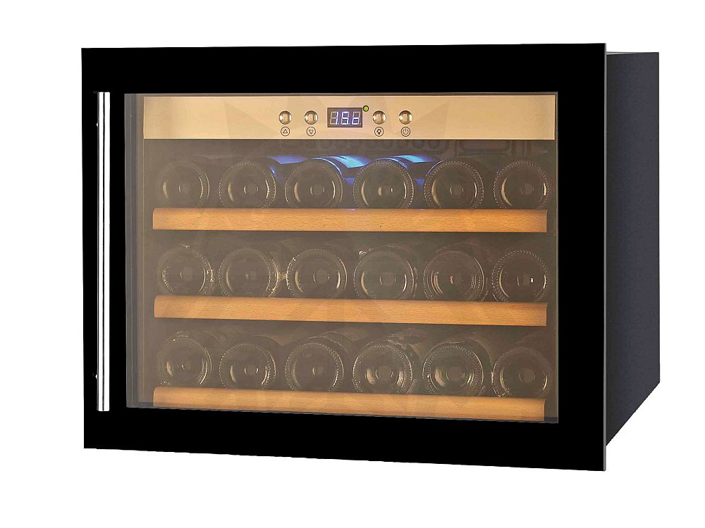 Bild 1: Nordcap Weintemperierschrank SOMMELIER 18 einbaufähig