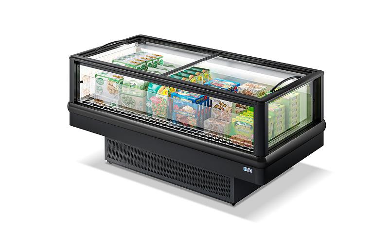 Bild 1: Nordcap Panorama Kühlinsel-Tiefkühlinsel YALOS TB / TN 250