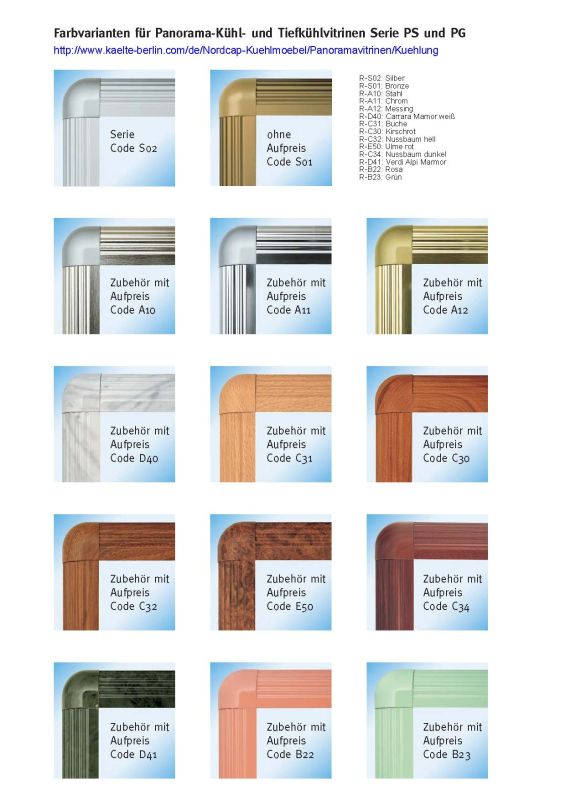 Bild 2: Nordcap Panoramakühlvitrine PS 350 R