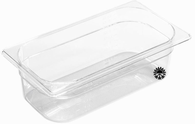 Bild 1: Nordcap Gastronorm Behälter GN 1/3 - 65, transparent, Polycarbon