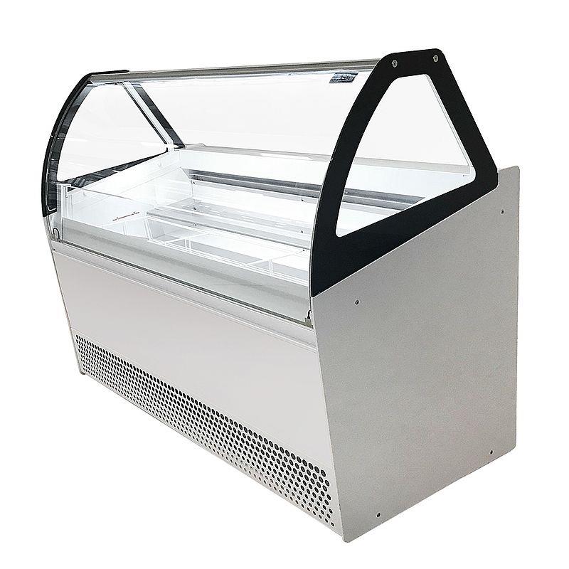 Bild 1: Nordcap / Isa Umluft Speiseeisvitrine Bermuda View LX 13 UM