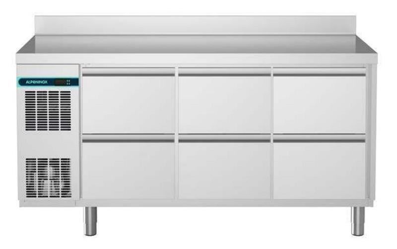 Bild 1: Nordcap Kühltisch, 3 Abteile CLM 650 3-7051 APL AK
