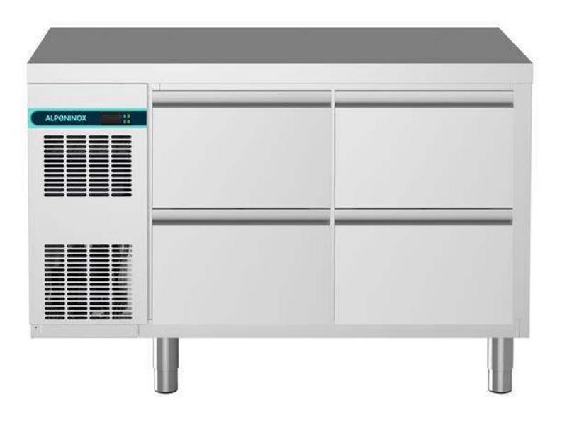 Bild 1: Nordcap Kühltisch, 2 Abteile CLM 650 2-7031 APL