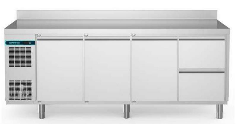 Bild 1: Nordcap Kühltisch, 4 Abteile CLM 650 4-7011 APL AK