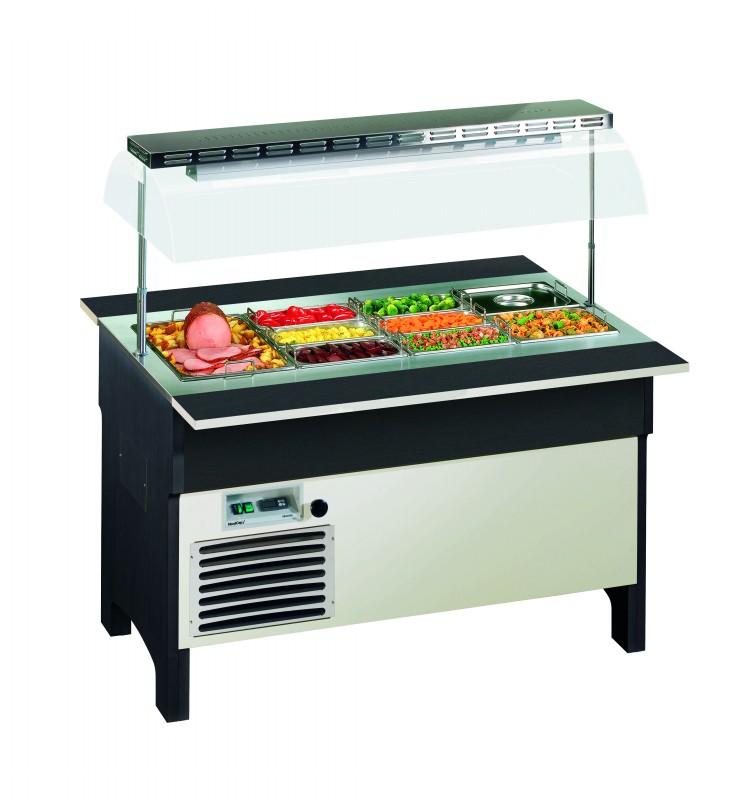 Bild 1: Nordcap Salatbar PROXIMA 4 M BAIN MARIE