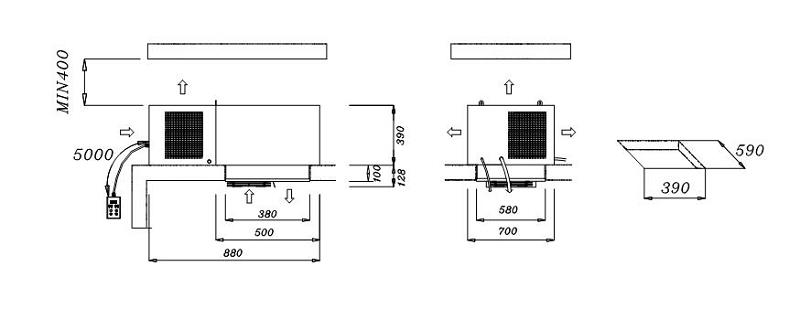Bild 3: Rivacold TK Deckenaggregat R290 SFL006P001