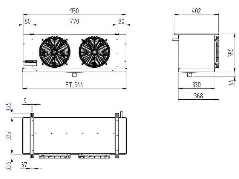 Bild 5: Rivacold TK Splitaggregat R452a FSL012G011