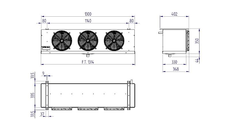 Bild 5: Rivacold TK Splitaggregat R452a FSL020G012