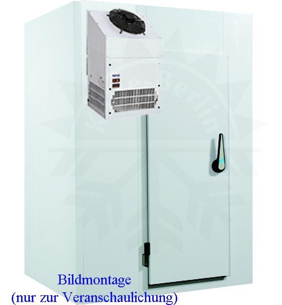 Bild 1: SBS Tiefkühlzelle 1500 x 1500 x 2100 + Tiefkühlaggregat