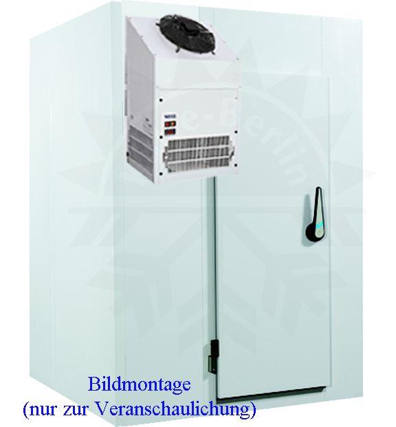 Bild 1: SBS Kühlhaus 1500 x 1800 x 2100 + Kühlaggregat