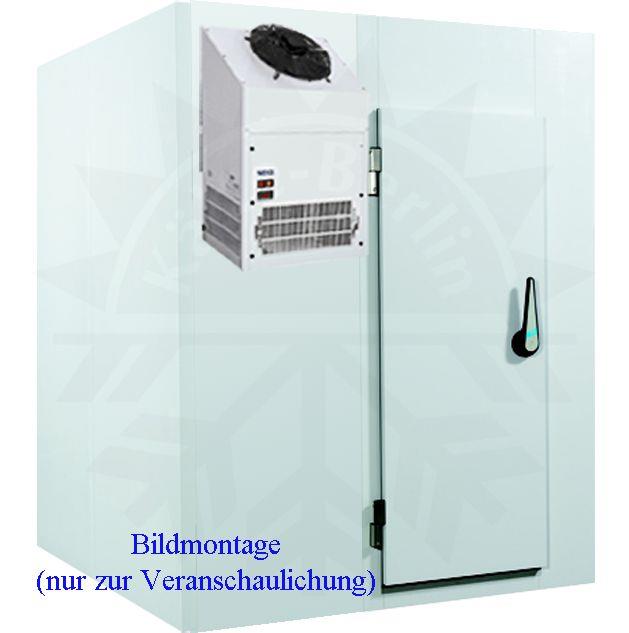 Bild 1: SBS Kühlraum 1800 x 2100 x 2100 + Kälteaggregat