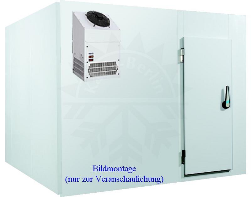 Bild 1: SBS Kühlhaus 3000 x 2700 x 2100 + Kälteaggregat
