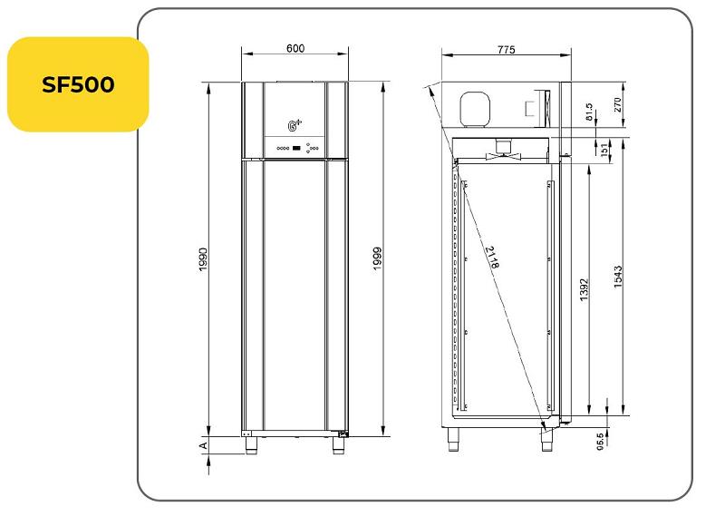 Bild 5: Gram G+ Schnellfroster Baker SF500