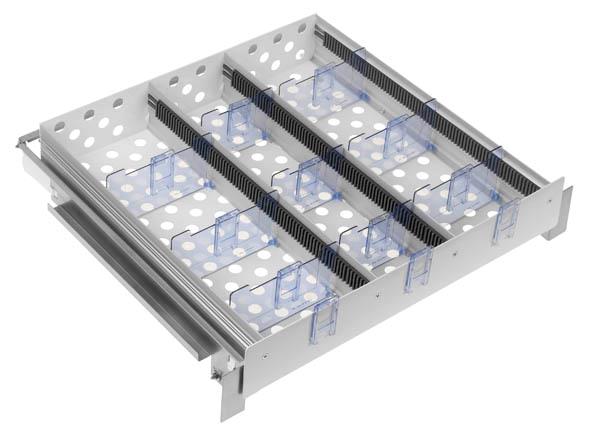 Bild 1: Schublade 140-3LF für Liebherr Laborkühlschrank