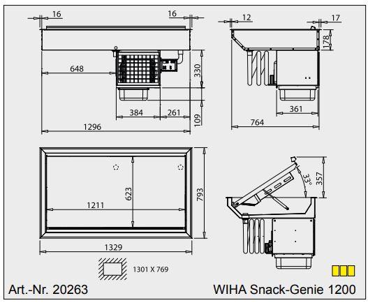 Bild 4: Wiha Kühlwanne Snack Genie 1200