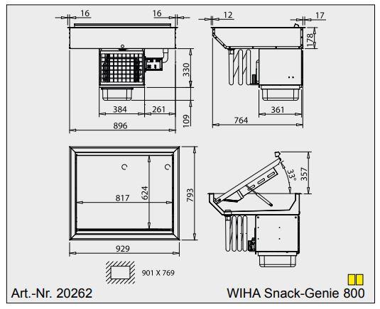 Bild 4: Wiha Kühlwanne Snack Genie 800