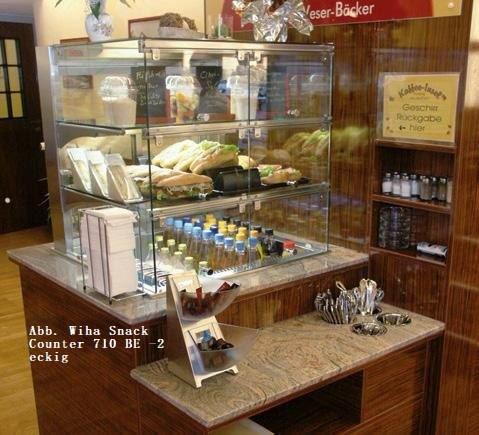 Bild 4: Wiha Kühlvitrine Euro Counter 710 BE 1600 eckig