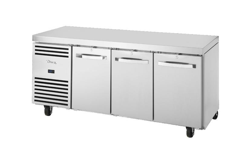 Bild 1: TRUE Tiefkühltisch TTCF1-3-CL-SS-DL-DR-DR