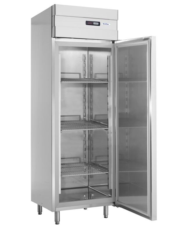 Bild 1: Nordcap Umluft-Gewerbetiefkühlschrank TKU 665 CNS