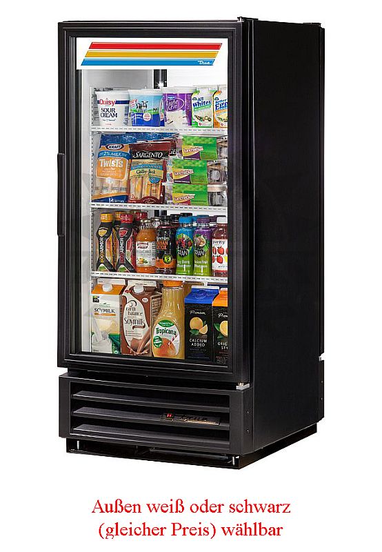 Bild 1: TRUE-Durchreiche-Glastür-Kühlschrank GDM-10PT-LD
