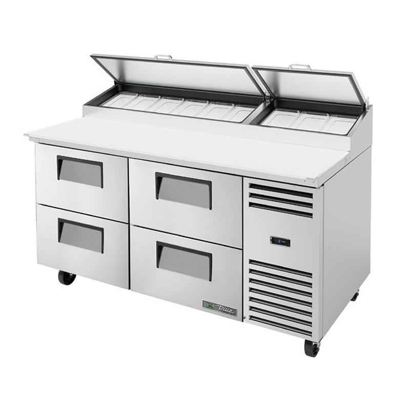 Bild 1: TRUE Pizzakühltisch TPP-AT-67D-4-HC