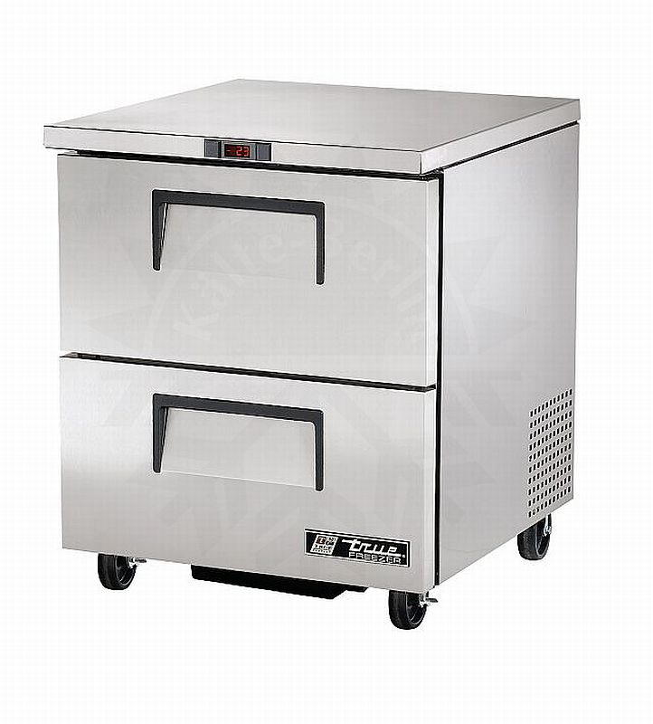 Bild 1: TRUE Unterbautiefkühltisch TUC-27F-D-2-HC mit 2 Schubladen