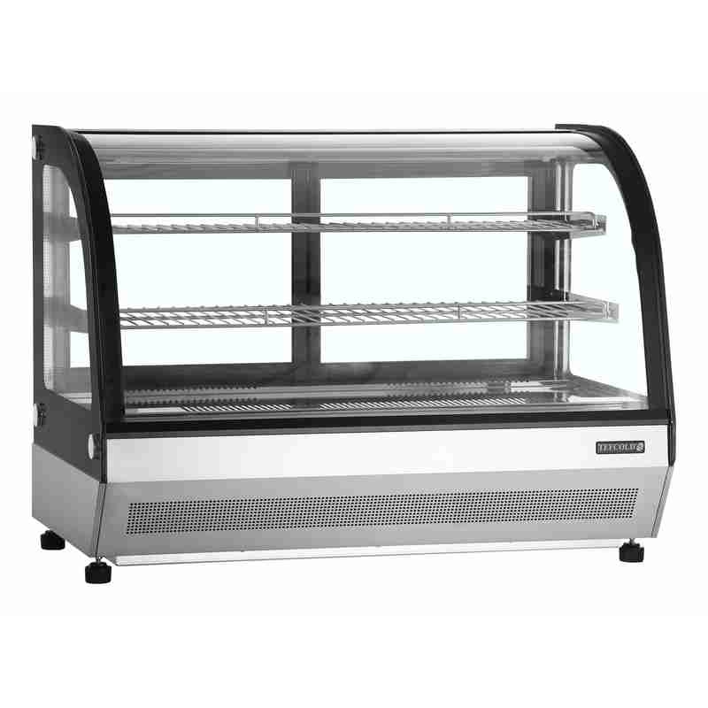Bild 1: Tefcold Backwaren-Kühlvitrine LCT900C/BLACK