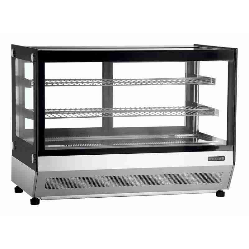Bild 1: Tefcold Backwaren-Kühlvitrine LCT900F/BLACK