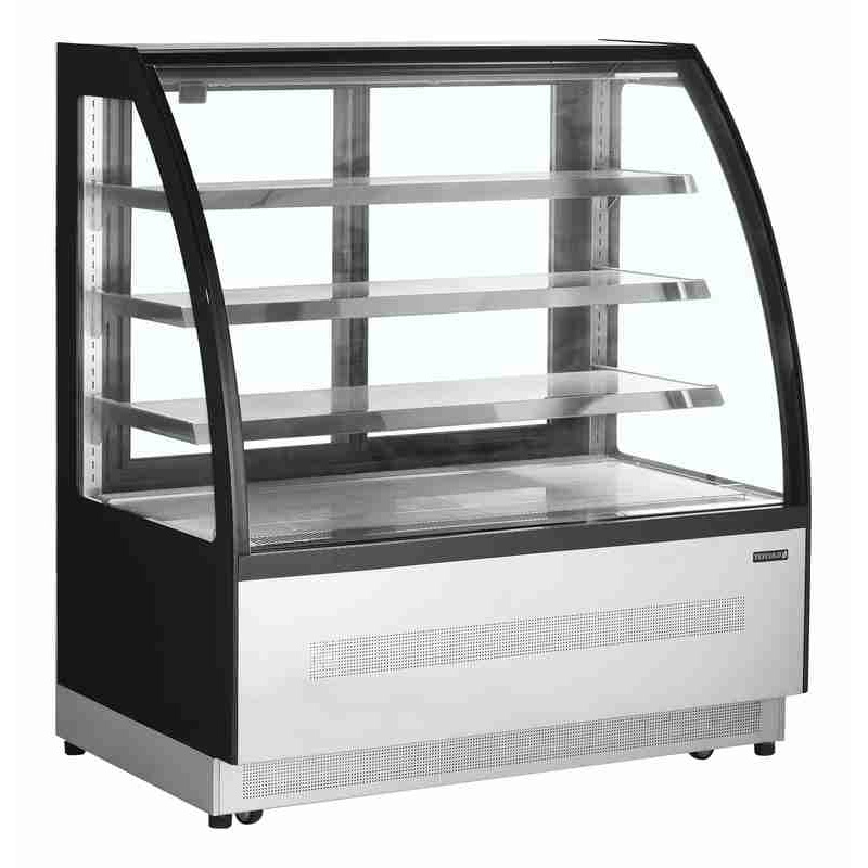 Bild 1: Tefcold Backwaren-Kühlvitrine LPD1200C/BLACK