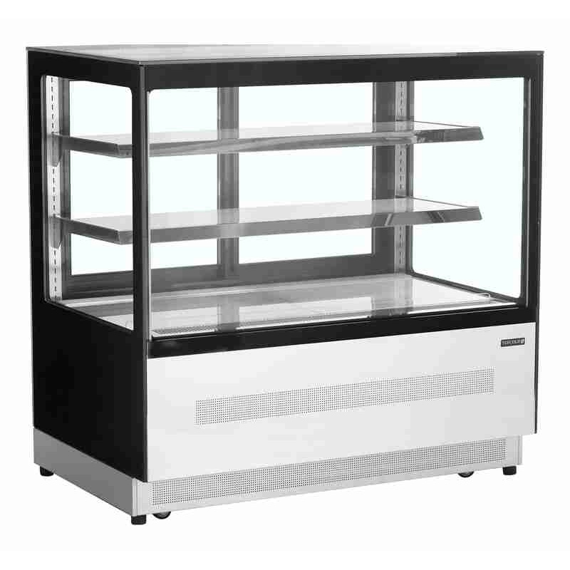 Bild 1: Tefcold Backwaren-Kühlvitrine LPD1200F/BLACK
