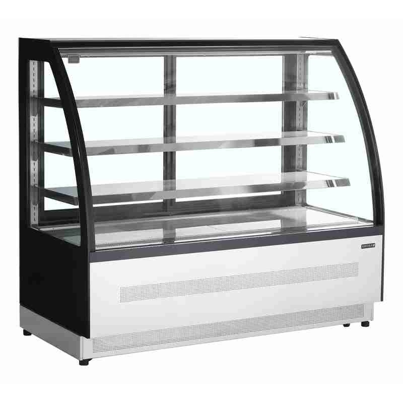 Bild 1: Tefcold Backwaren-Kühlvitrine LPD1500C/BLACK