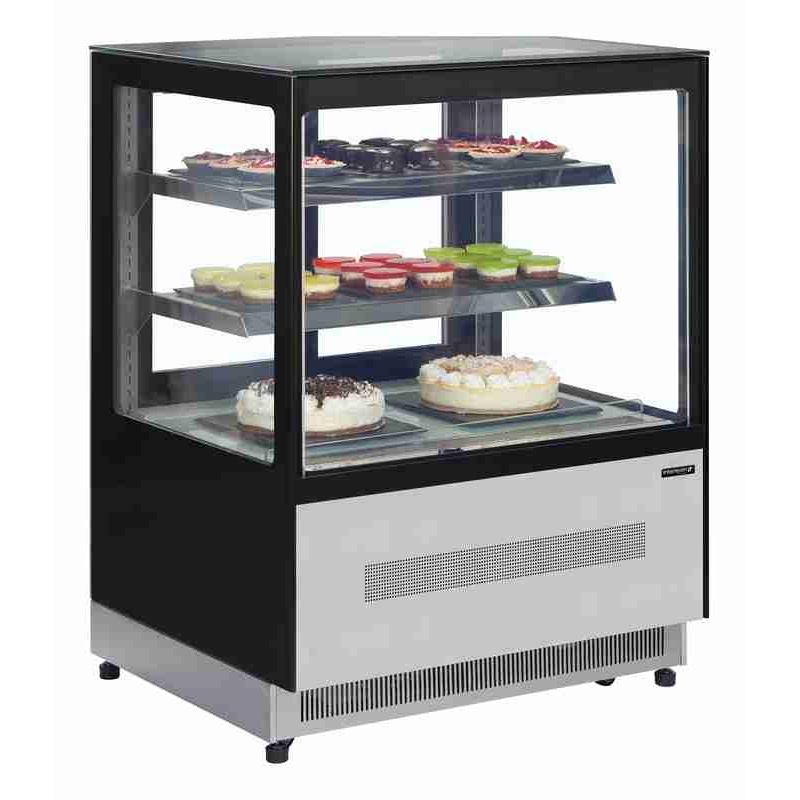 Bild 3: Tefcold Backwaren-Kühlvitrine LPD900F/BLACK