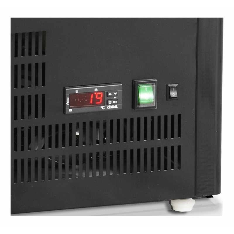 Bild 5: Tefcold Kühlvitrine Tischmodell UPD80-BLACK