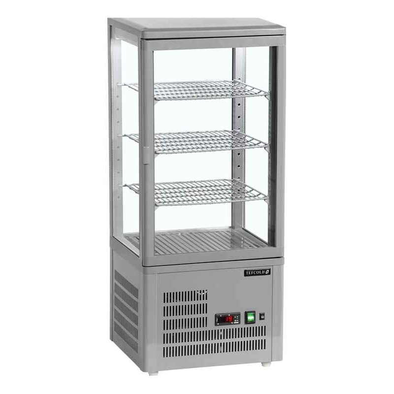 Bild 1: Tefcold Kühlvitrine Tischmodell UPD80-GREY