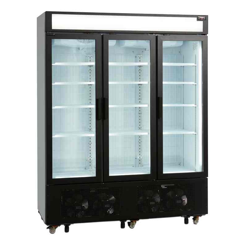 Bild 1: Tefcold Gefrierschrank mit Glastür UFSC1600GCP