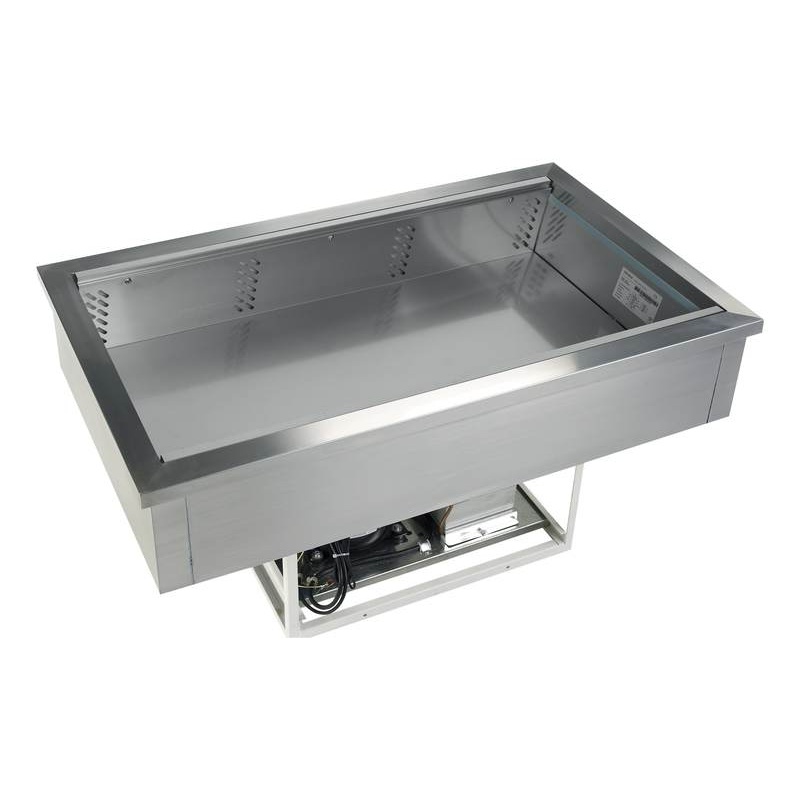 Bild 1: Tefcold Kühlwanne CW3/V – für 3 GN 1/1