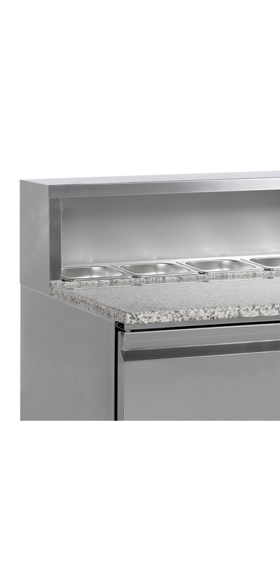Bild 2: Tefcold Pizzakühltisch GN1/1 PT920 – 2 Türen