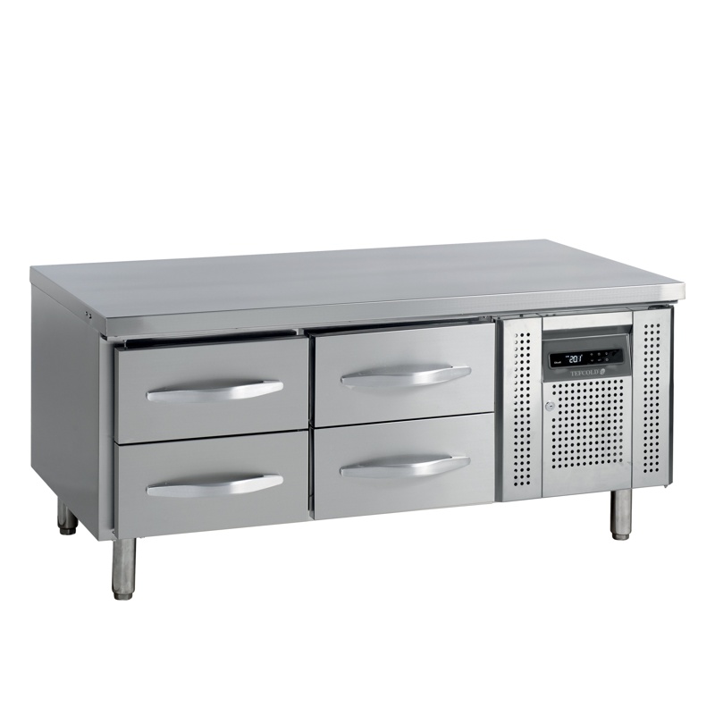 Bild 1: Tefcold Unterbau-Kühltisch GN1/1 UC5240 – 4 Schubladen