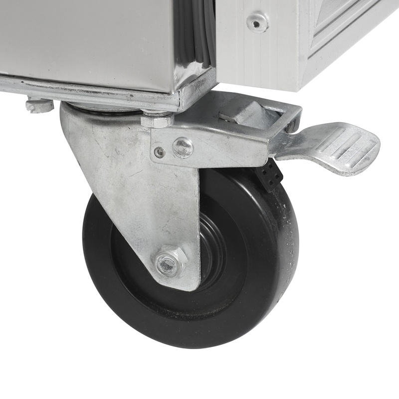 Bild 4: Tefcold Kühltisch GN1/1 CK7210G – 2 Glastüren