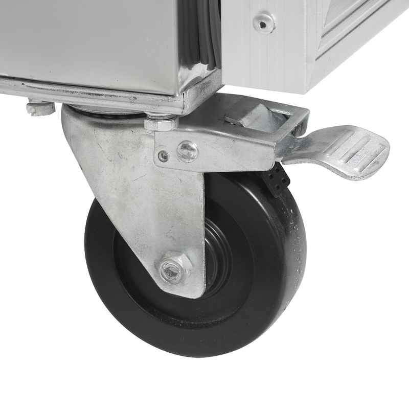 Bild 4: Tefcold Kühltisch GN1/1 CK7410G – 4 Glastüren