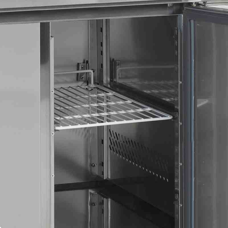 Bild 3: Tefcold Tiefkühltisch GN1/1 GF72 – 2 Türen