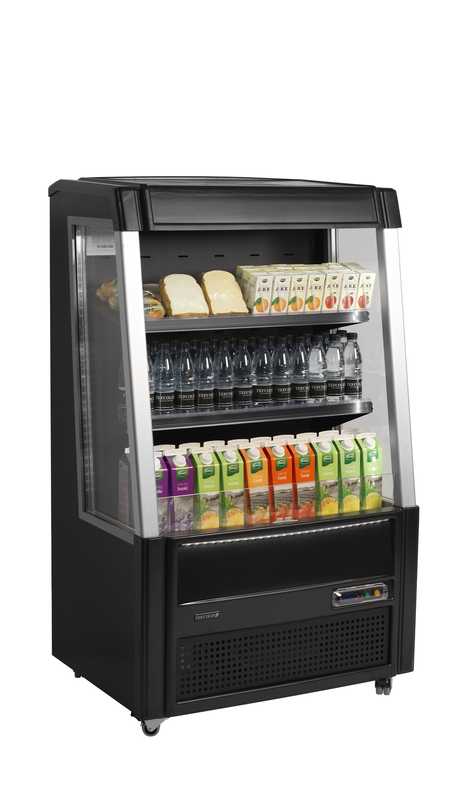 Bild 3: Tefcold Impulskühlregal ODC90 BLACK
