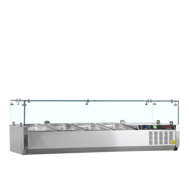 Bild 1: Tefcold Kühlaufsatz GN1/4 GVC33-120