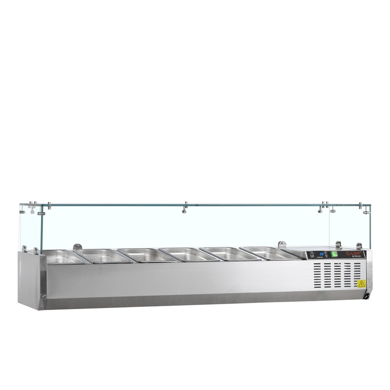 Bild 1: Tefcold Kühlaufsatz GN1/4 GVC33-140
