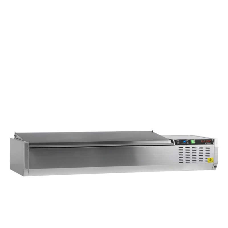 Bild 1: Tefcold Kühlaufsatz GN1/4 GVC33-140 S/S