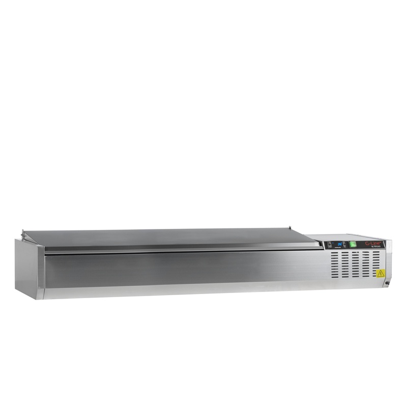 Bild 1: Tefcold Kühlaufsatz GN1/4 GVC33-180 S/S
