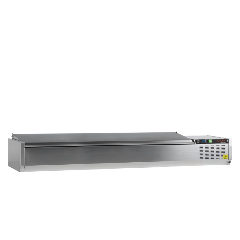 Bild 1: Tefcold Kühlaufsatz GN1/4 GVC33-200 S/S