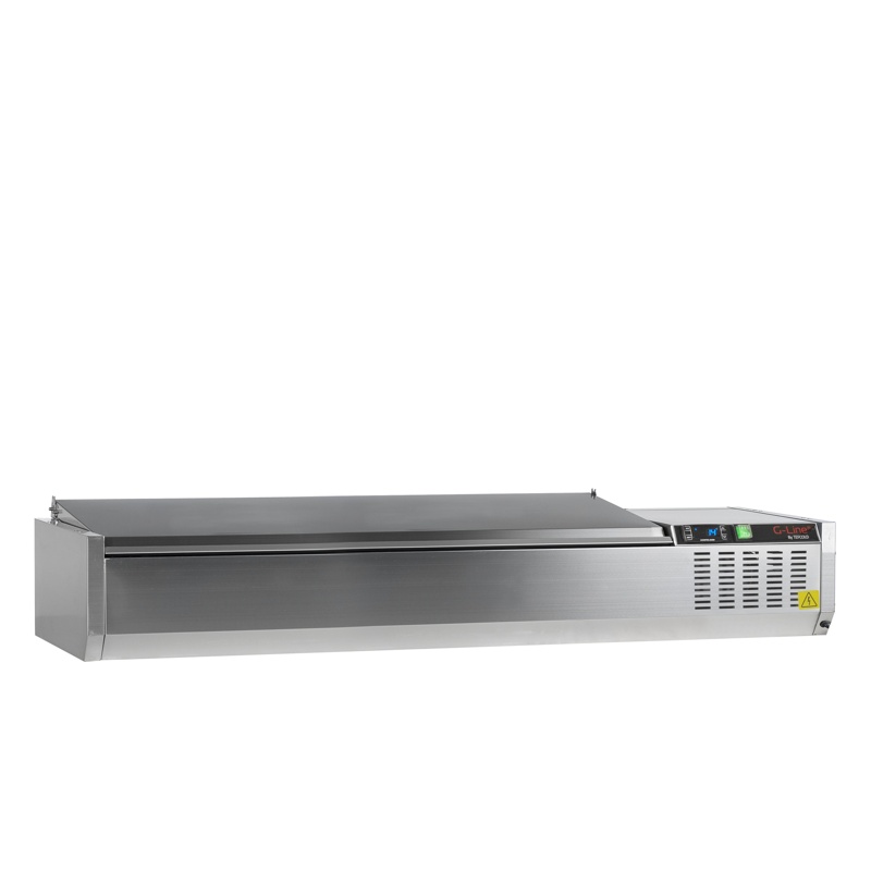 Bild 1: Tefcold Kühlaufsatz GN1/3 GVC38-150 S/S